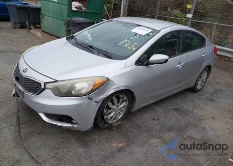 2015 Kia Forte Lx из США, поврежденный, VIN KNAFX4A68F5280226